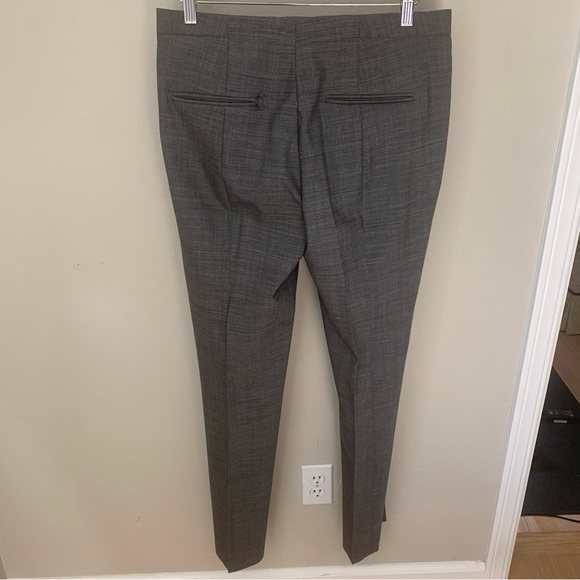 RAG & BONE Wool Slim Leg Dress Pants Grey Size 8 - Picture 9 of 15